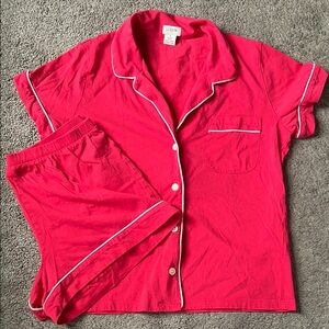 J. Crew Women's Pink Pajama Set